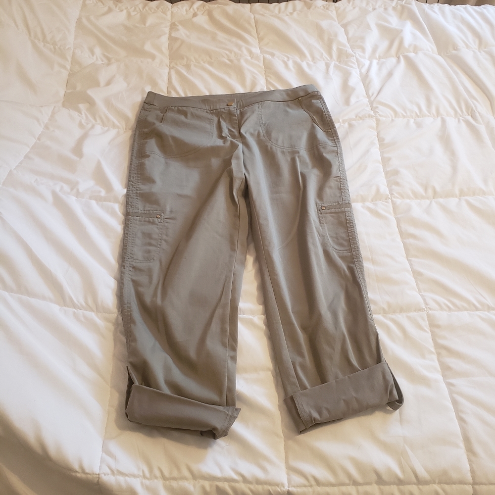 Chico's Cargo Cropped Pants